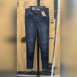 NWT Levi Strauss & Co Long High Rise Skinny Jeans Size 29 Length 34